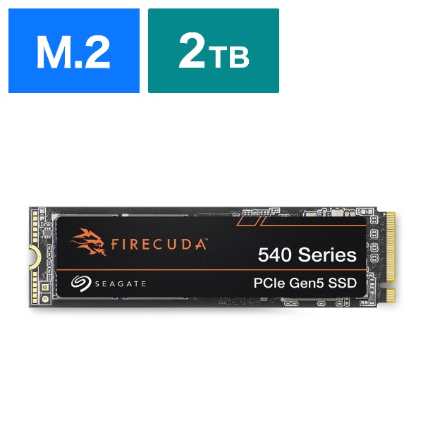 ZP2000GM3A004 SSD@PCI-E Gen5ڑ FireCuda 540 [2TB /M.2]