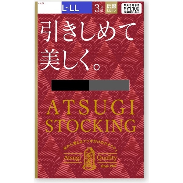 ATSUGI STOCKING ߂ĔB3g XgbLO L-LL ubN FP11113P