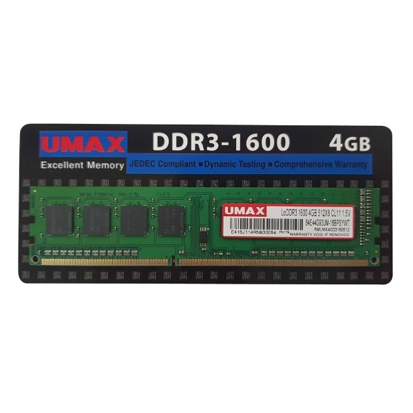 ݃ UM-DDR3-1600 UM-DDR3S-1600-4GB [DIMM DDR3 /4GB /1]