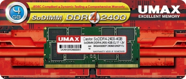 ݃ UM-SODDR4-2400 UM-SODDR4S-2400-4G [SO-DIMM DDR4 /4GB /1]