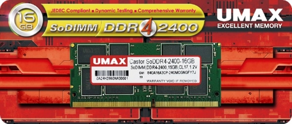 ݃ UM-SODDR4-2400 UM-SODDR4S-2400-16G [SO-DIMM DDR4 /16GB /1]