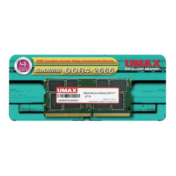 ݃ UM-SODDR4-2666 UM-SODDR4S-2666-4G [SO-DIMM DDR4 /4GB /1]