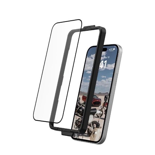 iPhone 15i6.1C`j KXtB Glass Shield Plus NA UAG-IPH23MB-SPPLS