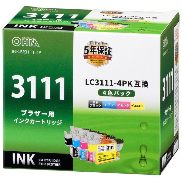 ݊v^[CN [uU[ LC3111-4PK] 4FpbN INK-BR3111-4P