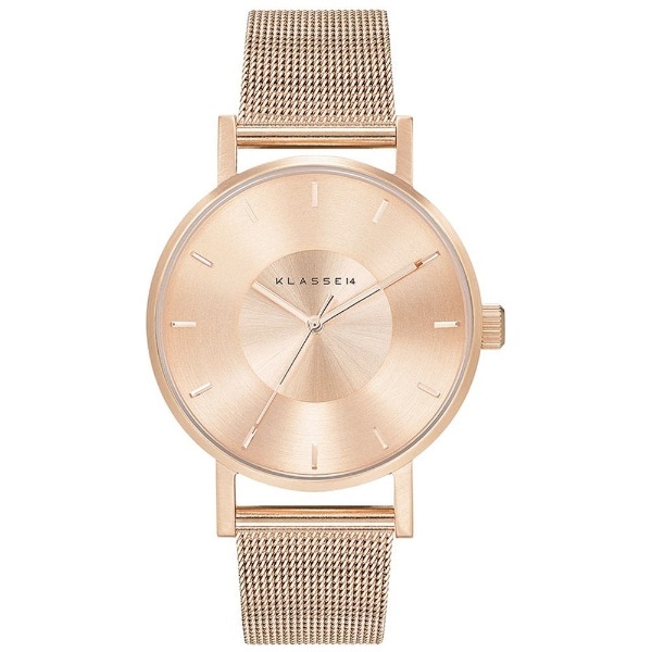 Volare Rose Gold with Mesh Strap 36mm [YS[h VO14RG003W