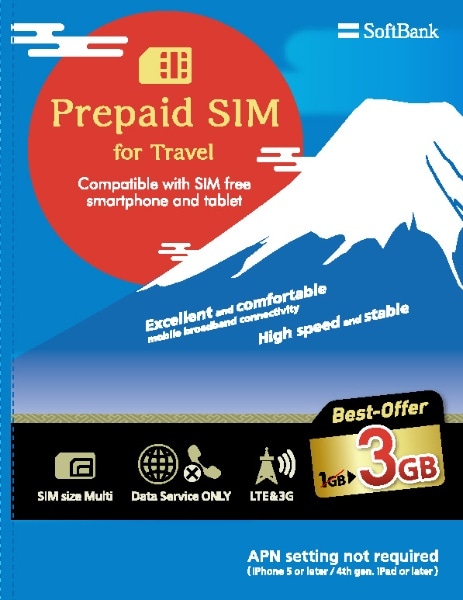 ZGP996 (DATA)Prepaid SIM for Travel (MF1) ZGP996