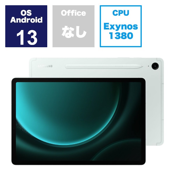 Android^ubg 10.9^ Galaxy Tab S9 FE ~g SM-X510NLGAXJP [Wi-Fif /Xg[WF128GB]