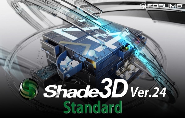 Shade3D Standard Ver.24 1N X̔pbP[W [WinMacp]