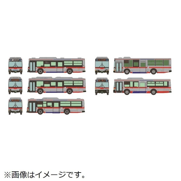 【2024年3月】 ザ・バスコレクション ありがとう東急トランセ東急バス受託車 5台セット【発売日以降のお届け】