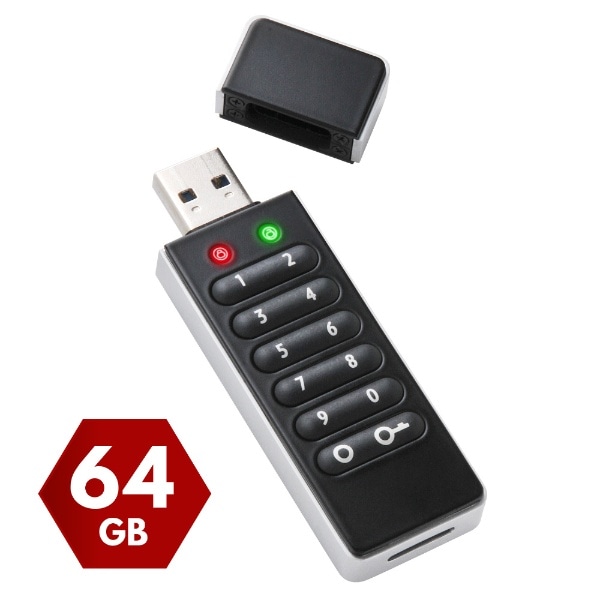 USB Lock U (Mac/Windows11Ή) ZLeB@\t ubN CSUL64G2 [64GB /USB TypeA /USB3.2 /Lbv]