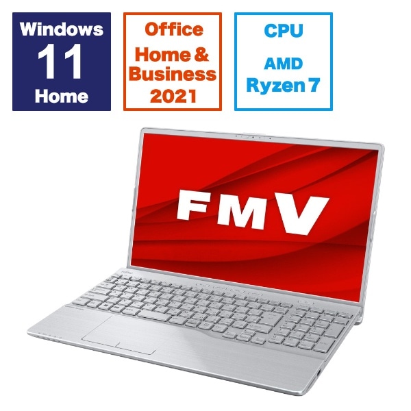 m[gp\R FMV LIFEBOOK AH50/H3 t@CVo[ FMVA50H3S [15.6^ /Windows11 Home /AMD Ryzen 7 /F16GB /SSDF256GB /Office HomeandBusiness /2023N11f]