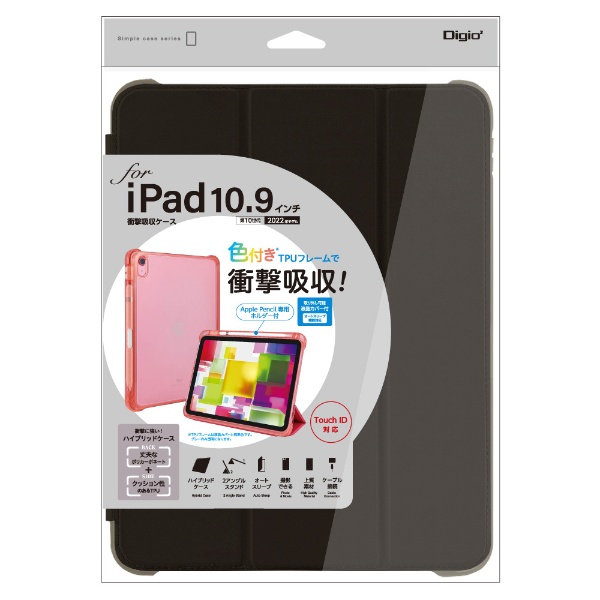 10.9C` iPadi10jp ՌzP[X ubN TBC-IP2202BK