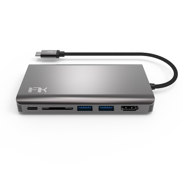 mUSB-C IXX SDJ[hXbg / HDMI / VGA / LAN / 3.5mm / USB-A2 / USB-CnUSB PDΉ 100W hbLOXe[V UCH008AP2 [USB Power DeliveryΉ]