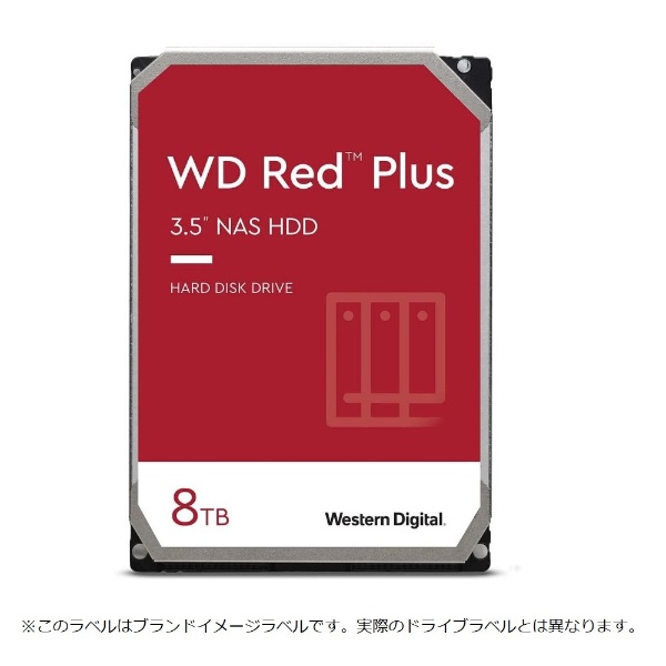 WD80EFPX HDD SATAڑ WD Red Plus(NAS)256MB [8TB /3.5C`]