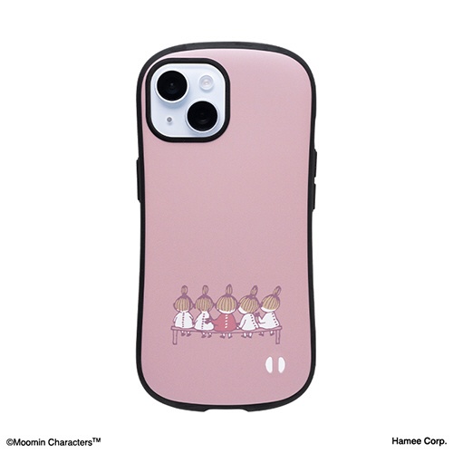 iPhone 15専用］ムーミン iFace First Classケース iFace くすみピンク 