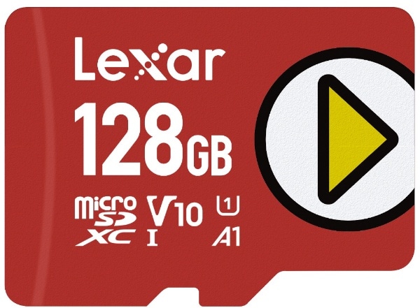 Lexar PLAY microSDXCJ[h 128GB UHS-I U1 V10 A1 LMSPLAY128G-B1NNJ [Class10 /128GB]