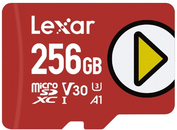 Lexar PLAY microSDXCJ[h 256GB UHS-I U3 V30 A1 LMSPLAY256G-B1NNJ [Class10 /256GB]
