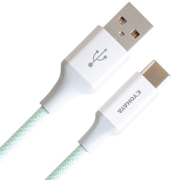 USB A to USB C P[u Jt^Cv 1.2m O[ JKFAC120GN
