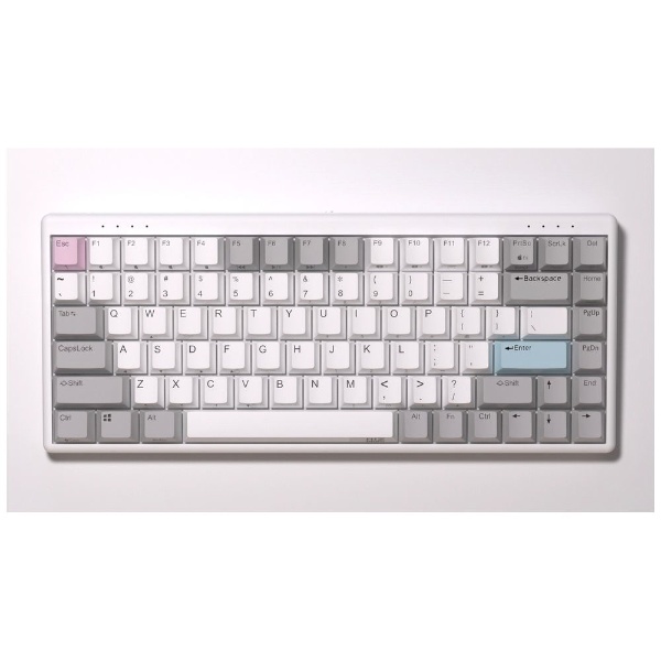 MINI 84 WHITE Pro 84キー Bluetooth対応 静電容量無接点方式 