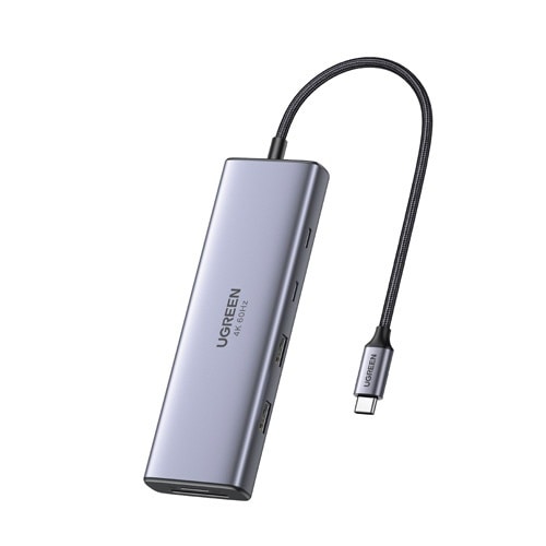 mUSB-C IXX J[hXbg2 / HDMI / LAN / USB-A2 / USB-C3] USB PDΉ 100W hbLOXe[V O[ UGR-OT-000018 [USB Power DeliveryΉ]