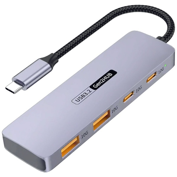 GEN2-HUB4 USB-C  USB-C{USB-A ϊnu [oXp[ /4|[g /USB 3.2 Gen2Ή]