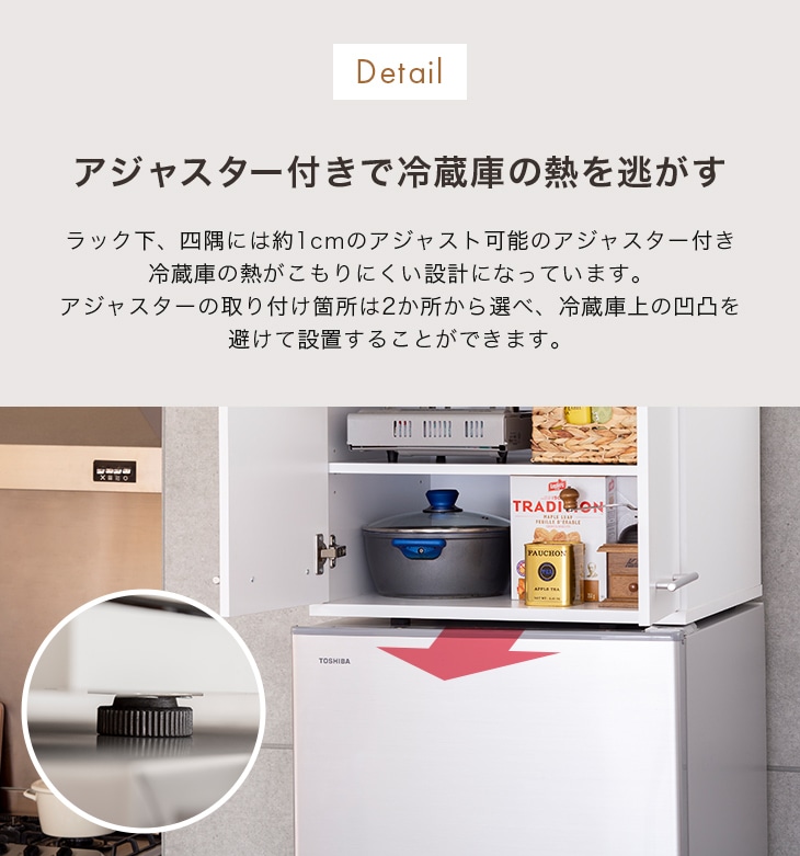 冷蔵庫上ラック シルバーグレー 冷蔵庫上置き収納 ストッカー 扉付き収納棚 送料無料 シルバーグレー Liveit トップページ Jre Pointが 貯まる 使える Jre Mall