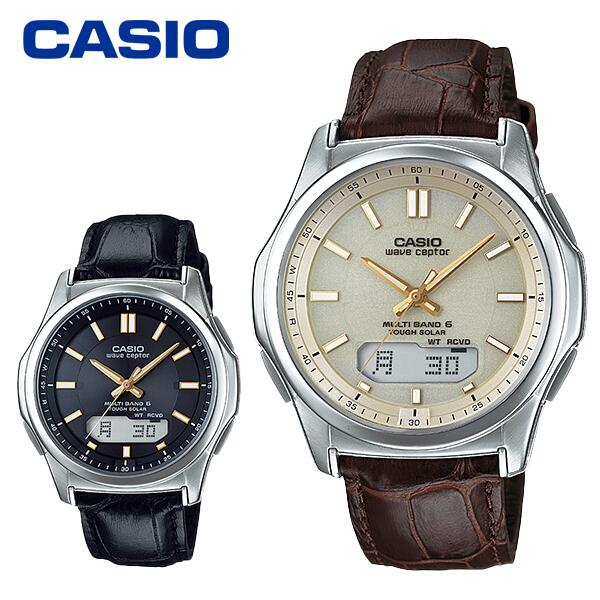 CASIO 腕時計 WVA-M630L [黒] ソーラー 電波時計 メンズ カシオ 送料