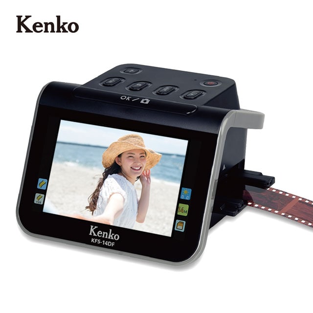 Kenko ケンコー 5インチ液晶 フィルムスキャナー 35mmフィルム 126フィルム 110フィルム カラーネガ カラーリバーサル 白黒