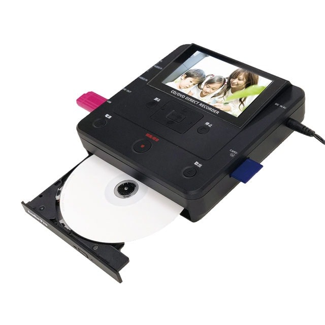 パソコン要らず かんたん録右エ門 ダビング機 デジタル保存 VHS 8mm Hi8 テープ デジタルダビング 録右ェ門 送料無料