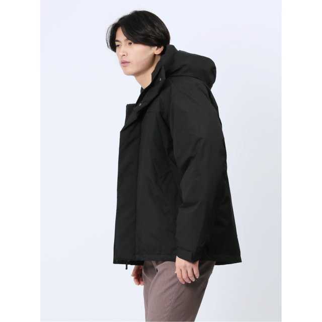 ALL WEATHER TEX フーデット中綿ブルゾン【m.f.editorial】(M 05黒