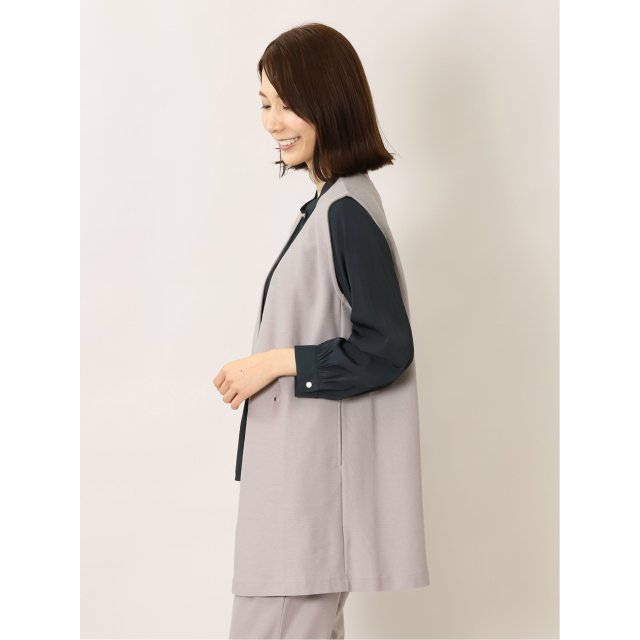 ソロテックス ジレ(セットアップ可能)【m.f.editorial】(M 04グレー