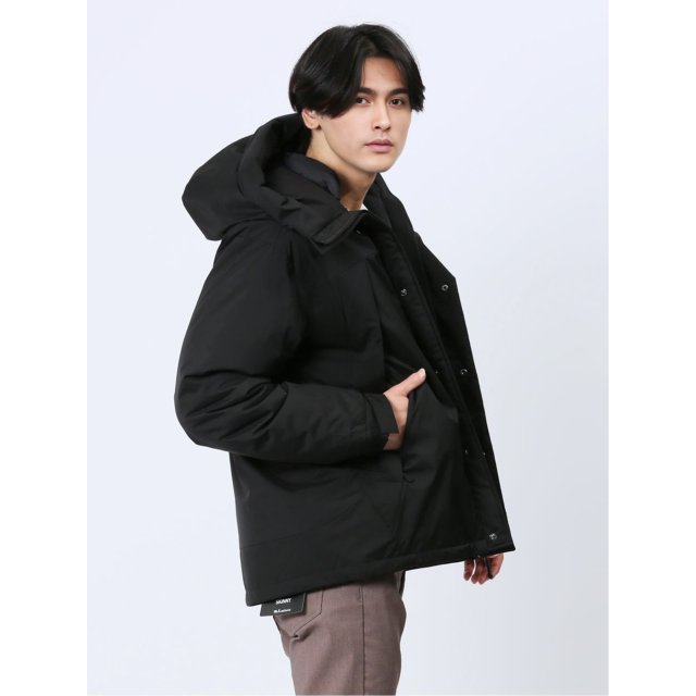 ALL WEATHER TEX フーデット中綿ブルゾン【m.f.editorial】(M 05黒