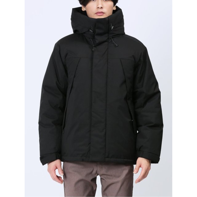 ALL WEATHER TEX フーデット中綿ブルゾン【m.f.editorial】(M 05黒
