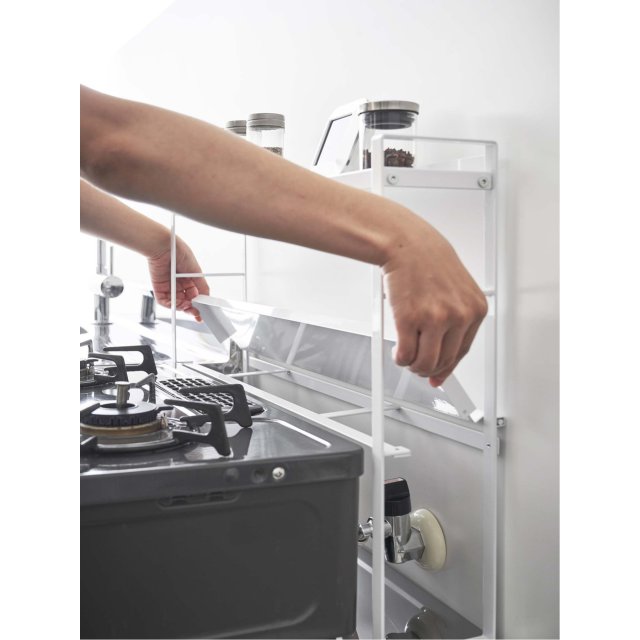 Tower コンロ奥隙間ラック 2段 All You Need 01白 トップページ Jre Pointが 貯まる 使える Jre Mall