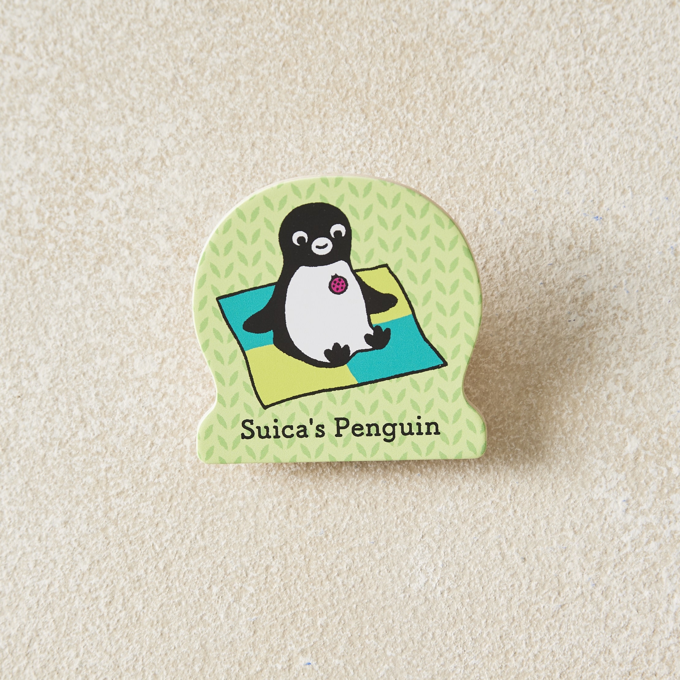 【Suicaのペンギン】ビッグウッドクリップ(ひなたぼっこ)