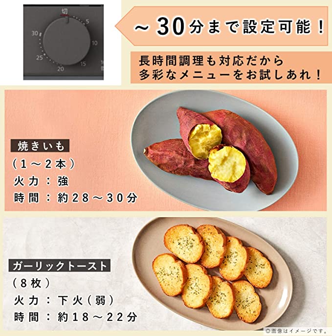 パナソニック オーブントースター 1200W 4枚焼き NT-T501-H: ウービル