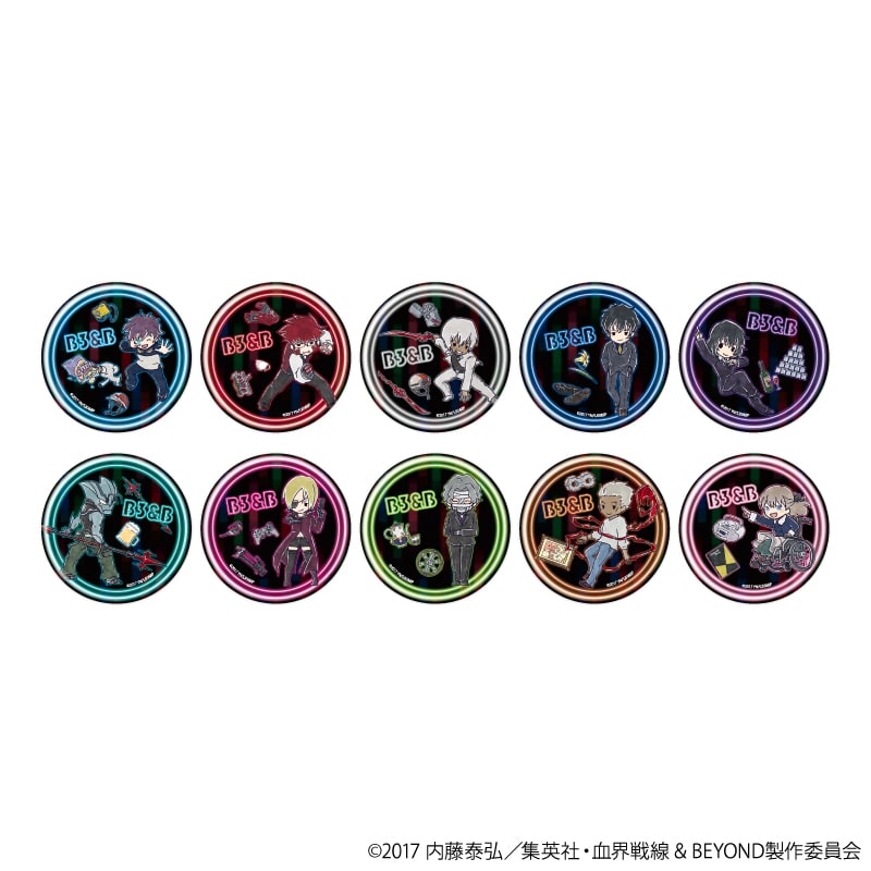 缶バッジ「血界戦線 ＆ BEYOND」04/ブラインド(全10種)(グラフアートイラスト)