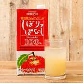 【送料込み】成城石井 信州産りんごストレートジュース しぼりっぱなし 1000ml×6本