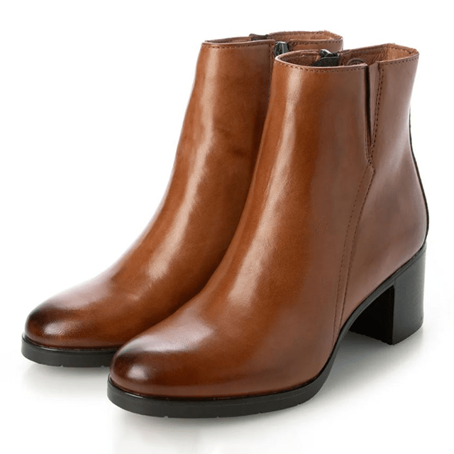 PIEDI NUDI ピエディヌーディ レザー美脚ブーツ ブラウン 11444(23.0