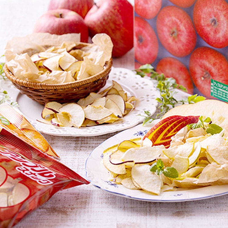 りんごチップス アップルスナック 3種 6袋セット 青森県産 添加物・保存料不使用 産地直送 産直 常温便 同梱不可 指定日不可 食の達人お