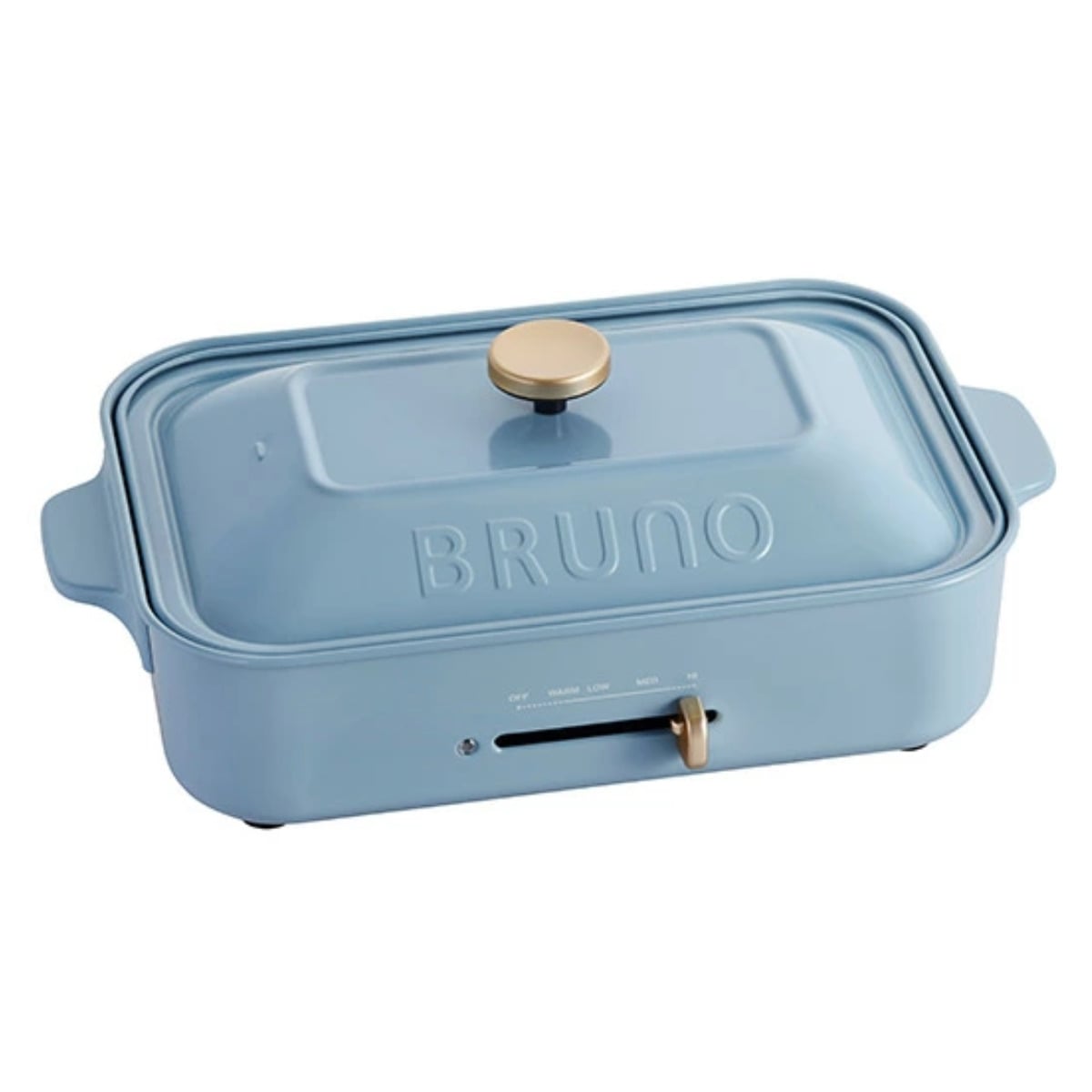 BRUNO コンパクトホットプレート 限定カラー たこ焼きプレート付き 蓋