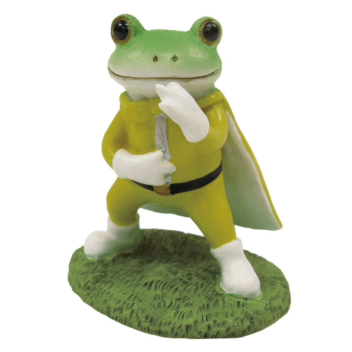 置き物 コポレンジャーイエロー Copeau( コポー カエル コポタロウ