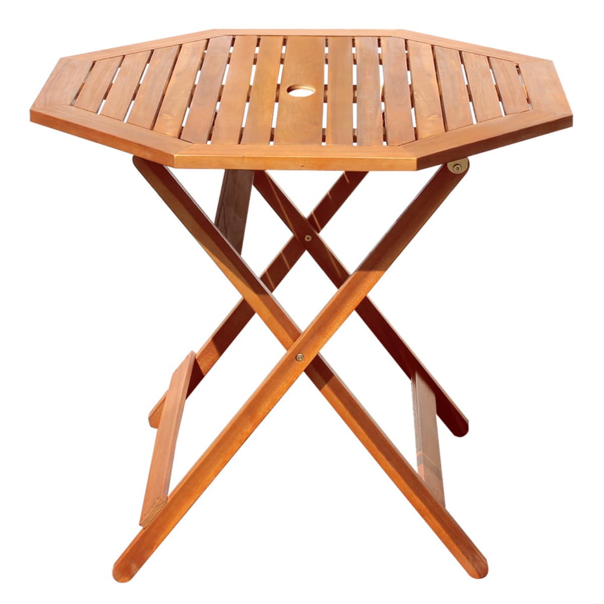 ガーデンテーブル 八角テーブル FLEUR 幅90cm 木製 （ テーブル