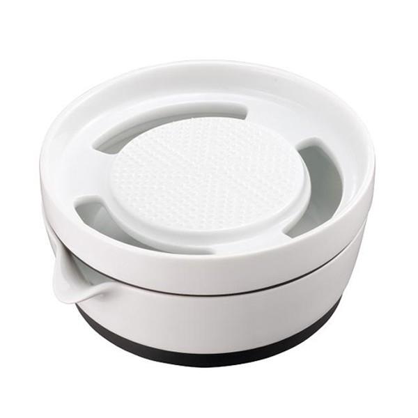 キントー 大根おろし器 すべり止め付き KitchenTool 磁器 ( おろし器