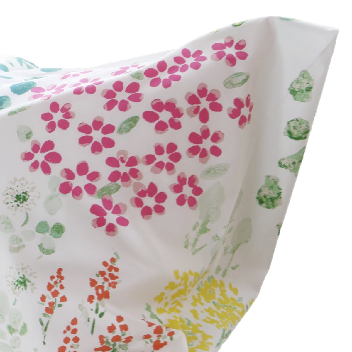 枕カバー Fab the Home 50×70cm用 ガーデンズ 花柄 綿100％ （ ピローカバー ピローケース まくらカバー 日本製 L