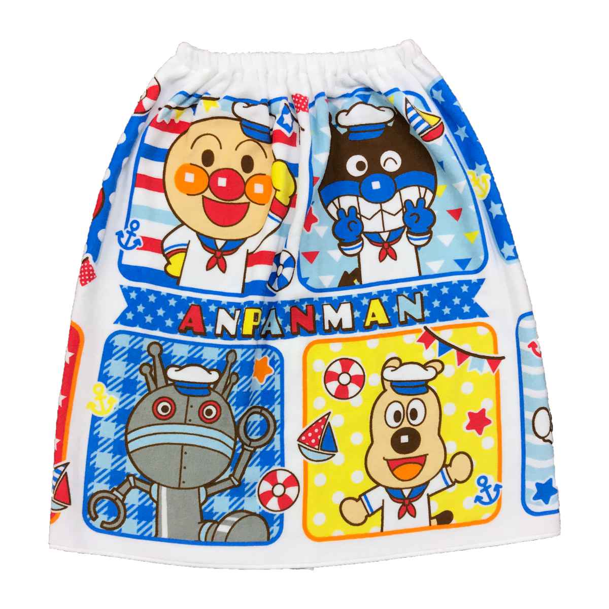 巻きタオル アンパンマン バイキンマン チーズ 60×120cm( タオル