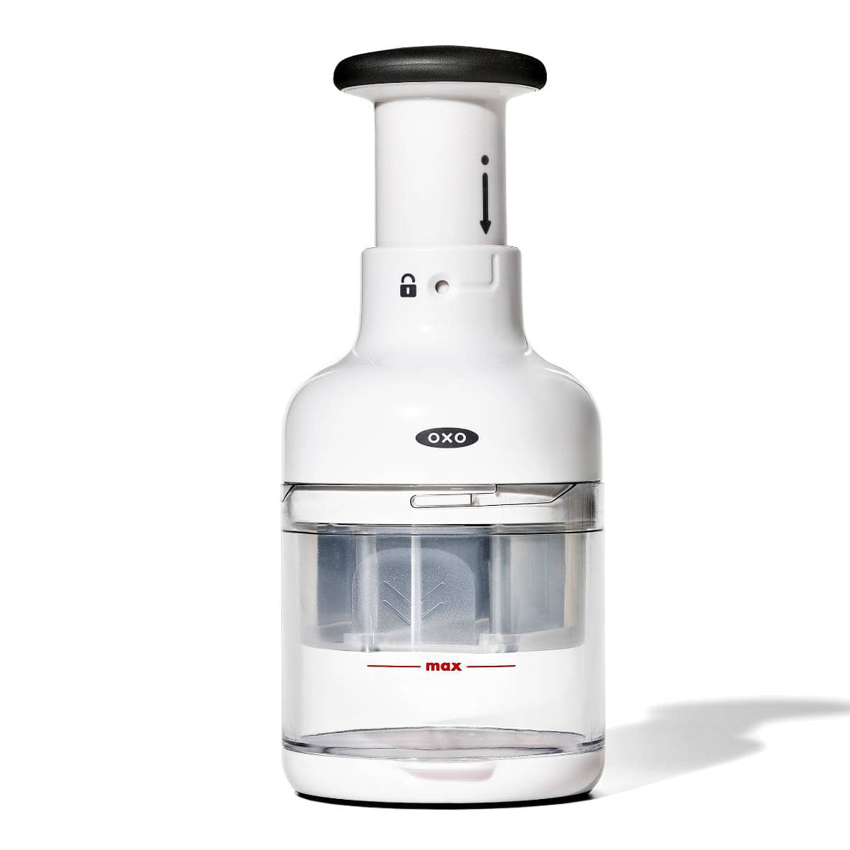 OXO チョッパー 食洗機対応 （ オクソー スライサー みじん切り器 手動チョッパー フードカッター 手動式 ハンディチョッパー ベジタブル