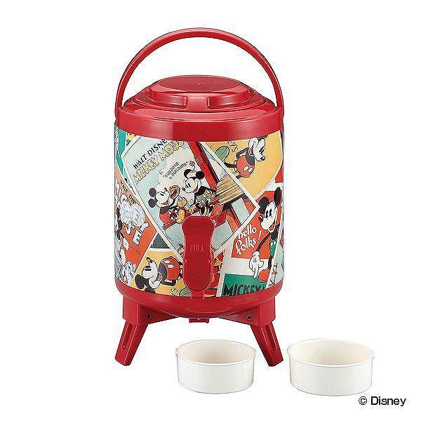 ウォータージャグ 3L ミッキーマウス ポスター 保冷 保温 ジャグ