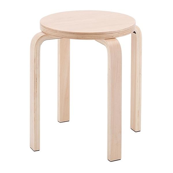 丸椅子　スツール　木製丸椅子　849