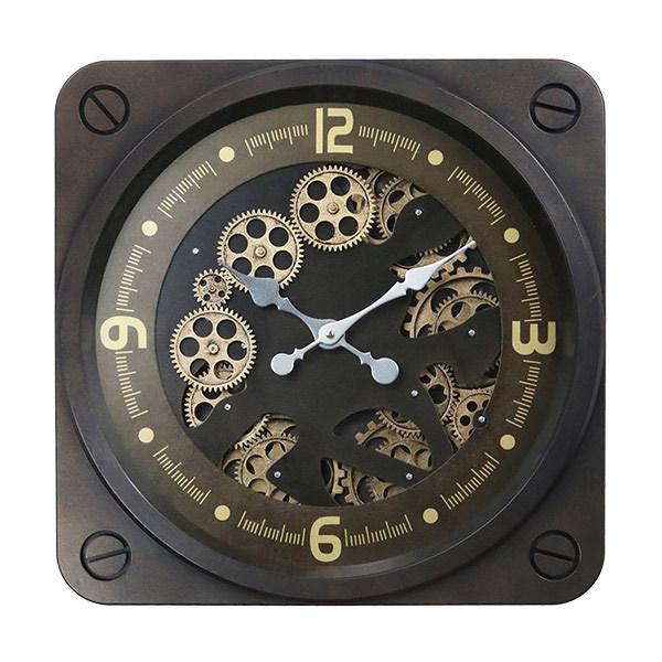 掛け時計 ギアクロック Gear Cloc 幅49cm（ 壁掛け時計 時計